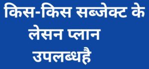 Hindi 20 Lesson Plan pdf