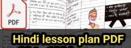 Hindi 20 lesson plan pdf